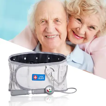 Back Pain Relief Inflatable Massager Waist Air Traction Brace Belt Spinal Lumbar Support Relief Decompression Belt Unisex 
Back Pain Relief Inflatable Massager Waist Air Traction Brace Belt Spinal Lumbar Support Relief Decompression Belt Unisex