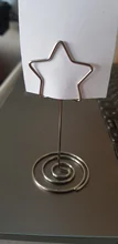 Clip de foto de corazón para boda de 4 estilos, soporte de mesa para números, decoración de escritorio, soporte de Metal para tarjetas, suministros de fiesta