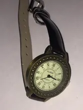Relojes de pulsera de cuero Vintage para mujer, de diseñador, de cuarzo marrón, Retro, de pulsera