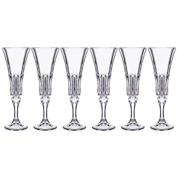 Set of glasses for champagne of 6 PCs. "Wllington" 180 ml height = 21,5 cm
Set of glasses for champagne of 6 PCs. "Wllington" 180 ml height = 21,5 cm