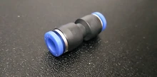 Accesorios Neumáticos Conector recto PU/PG 4-16mm OD manguera reductora 8-6mm plástico empuje en conector rápido Conexión de aire fontanería