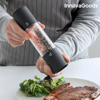 InnovaGoods 2 in 1 Salt and Pepper Mill
InnovaGoods 2 in 1 Salt and Pepper Mill