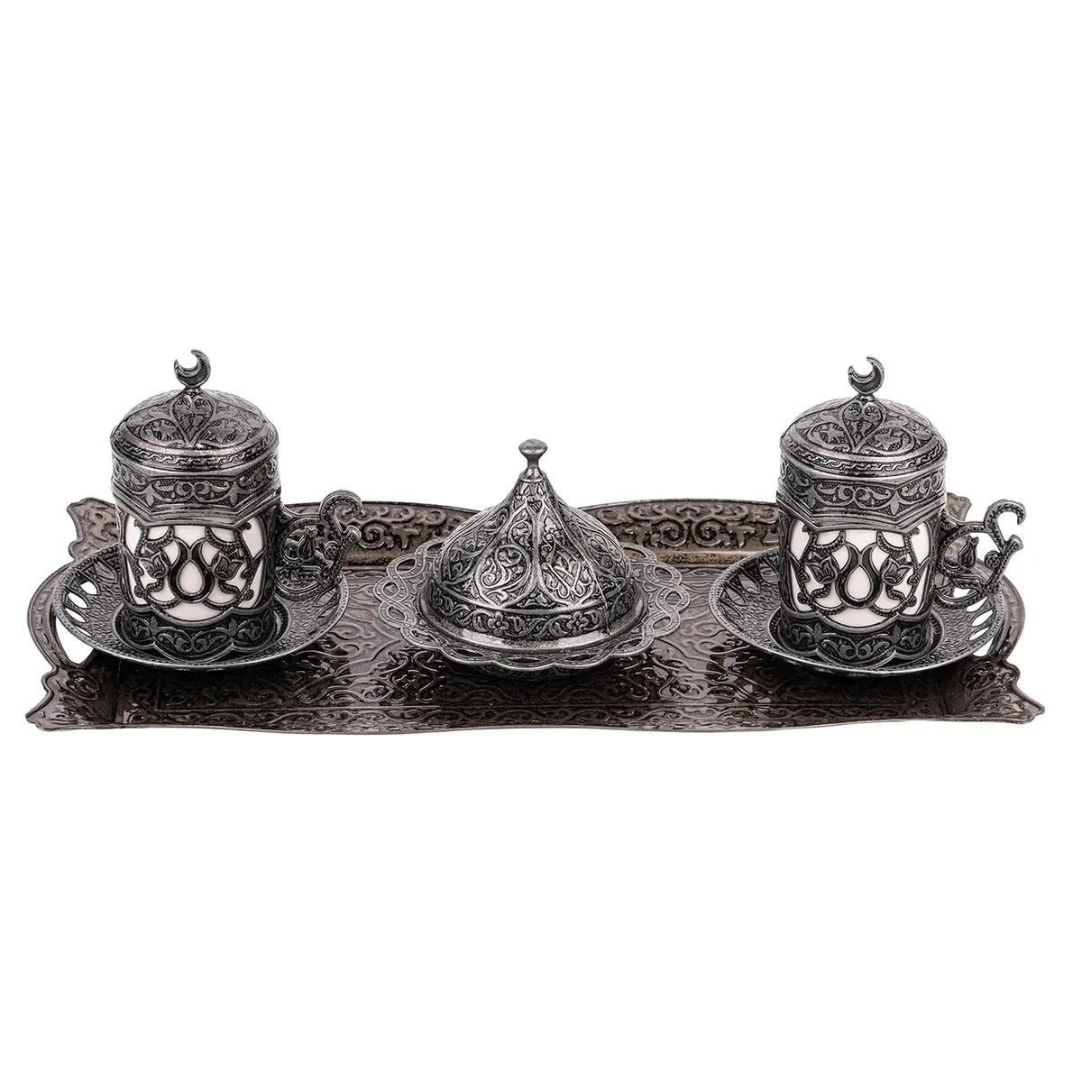 Set of coffee Turkish Gray (2 persons) | Дом и сад