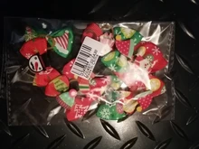 Lazos para el pelo para perros pequeños, accesorios navideños para el pelo para perros pequeños, 10 Uds.