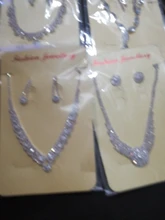 Blijary-Conjunto de joyería nupcial de cristal plateado para dama de honor, Gargantilla geométrica, collar, pendientes para mujer, conjuntos de joyería de boda