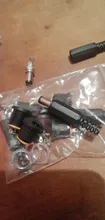 Enchufes macho de plástico de 12V y 3A + enchufe de montaje de Panel hembra, conector de alimentación DC, suministros eléctricos, 10 Uds.