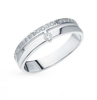 Gold ring with diamonds sunlight sample 585
Gold ring with diamonds sunlight sample 585