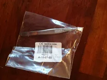 1 Uds cejas pinzas para vello profesional eliminación de vello de cejas pinzas de punta plana de herramienta de acero inoxidable conveniente pequeño No óxido