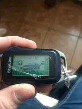 Cable Flexible para pantalla Lcd A92, mando a distancia para Starline A92 A94, rayas cebra, versión rusa