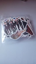 Pegatinas Kpop para ordenador portátil, equipaje, Maleta de motocicleta, monopatín, teléfono, PVC, 50 Uds.