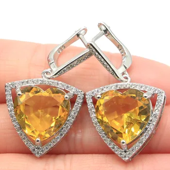 42x21mm Luxury Heart Shape Created Golden Citrine CZ Wedding Gift For Ladies Silver Earrings
42x21mm Luxury Heart Shape Created Golden Citrine CZ Wedding Gift For Ladies Silver Earrings