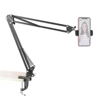 Neewer Table Articulating Scissor Arm Stand Overhead Video Stand Phone Mount Stand for Crafting Demo Drawing Sketching Record
Neewer Table Articulating Scissor Arm Stand Overhead Video Stand Phone Mount Stand for Crafting Demo Drawing Sketching Record