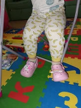 Zapatillas de unicornio para niño y niña, zapatos de arcoíris para niño pequeño, animales, zapatillas de bebé al aire libre, zapatillas de PVC con dibujos animados para niño 2019