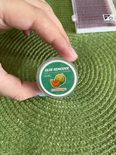 Nuevo 5g de fruta sabor eliminador de pegamento para pestañas cero estimulación pegamento para extensión de pestañas removedor de Fragrancy olor crema herramientas de maquillaje