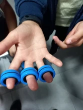 Anillo magnético antiestrés, pulsera magnética, juguete de descompresión, anillo de utilería mágico