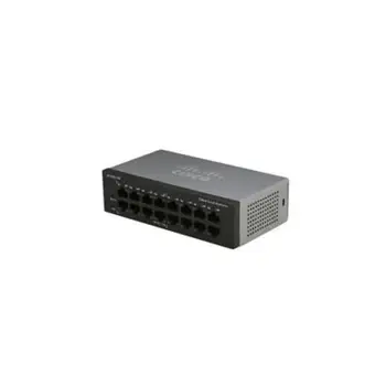 Cisco SF110-16 No managed L2 Fast Ethernet (10/100) Black
Cisco SF110-16 No managed L2 Fast Ethernet (10/100) Black
