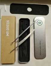 MR.GREEN-agujas para quitar acné, utensilio para quitar espinillas y comedones