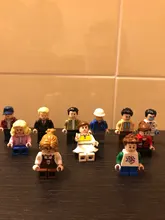 Minifiguras de bloques de juguete para niñas, juguetes educativos para montar, carreras en la ciudad, bloque nupcial