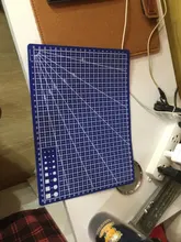 Almohadilla de corte A4, tabla de corte, herramienta de costura de retales, herramienta Artesanal de cuero artesanal, placa Base de autorreparación de doble cara, 22x30cm