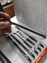 Uds alta calidad 10 Uds Hcs HSS tierra dientes de corte recto T-MANGO hoja de sierra caladora para madera