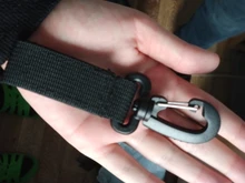 Ganchos de seguridad para cochecito de bebé, 2 uds., gancho para bolsa de cochecito de silla de ruedas, Clip de la bolsa de compras, gancho para coche de bebé