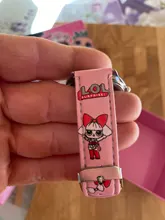 Lol-reloj sorpresa Original, muñeca de dibujos animados de Anime, accesorios de juguete de cuero para niños, regalo de cumpleaños, Navidad y Halloween