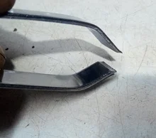 Pinzas para quitar espinas de pescado, pinzas de acero inoxidable para recoger pescado, utensilios de mariscos, artesanías inofensivos