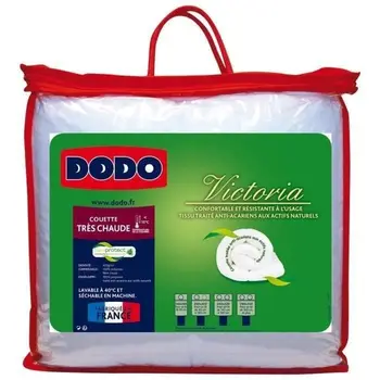 DODO Quilt very warm 420gr / m² anti-mite VICTORY 200x200 cm White 
DODO Quilt very warm 420gr / m² anti-mite VICTORY 200x200 cm White