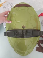 Película de Anime de dibujos animados Ninjas de juguete figura de acción de las tortugas armadura armas Leo Raph Mikey DonFigure Cosplay Shell accesorios para el regalo de los niños
