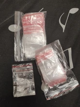 Plastic Bags Shoe-Bag Reclosable Zip-Lock Poly Small 100pcs/Pack Thickness-0.05mm