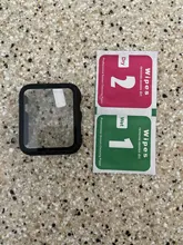 Protector de pantalla completa para Apple watch, carcasa dura mate para Apple watch 6/SE/5/4/3/360, película de vidrio templado para iwatch 2/1, 4/5