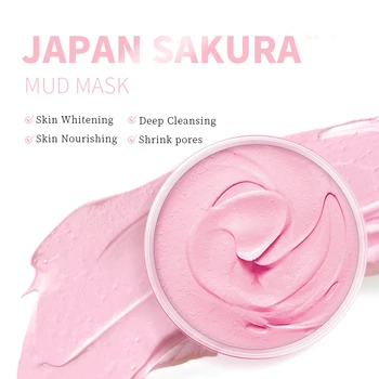 Japan Sakura Mud Mask Cherry Blossoms Facial Mask Moisturizing Whitening Deep Cleansing Oil Control Smoothing Skin Clay Mask 80g
Japan Sakura Mud Mask Cherry Blossoms Facial Mask Moisturizing Whitening Deep Cleansing Oil Control Smoothing Skin Clay Mask 80g