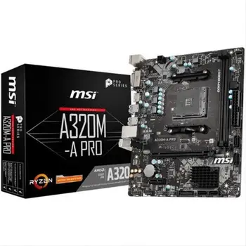 Motherboard MSI A320M TO PRO AM4
Motherboard MSI A320M TO PRO AM4