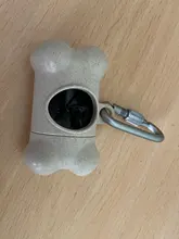 Dispensador con forma de hueso para caca de perro o mascotas, soporte de basura para residuos, bolsa de caca, herramienta de limpieza, productos para mascotas