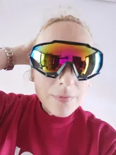 Gafas de sol deportivas con protección UV400 para hombre y mujer, lentes de sol deportivas de colores para ciclismo