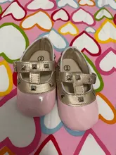 Zapatos de princesa con lazo para bebé recién nacido, suela suave, cuero sólido, hebilla de correa plana con tacón, 4 colores, 2018