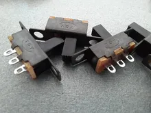 Hot 20pcs 5V 0.3A Mini Size Black SPDT Slide Switch for Small DIY Power