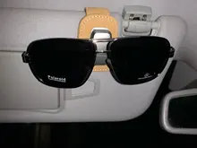 Cases Sunglasses-Holder Car-Sun-Visor Gla W204 Class-Glk W251 Mercedes-Benz for R-G Ticket-Card-Clamp
