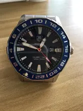 WAZ2114.BA0875-Reloj de pulsera para hombre, de cuarzo, de lujo, tonneau, Tourbillon automático, para negocios, Aquaracer