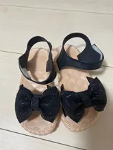 Zapatos de verano para niños, sandalias de princesa para niñas pequeñas, zapatos transpirables suaves con lazo