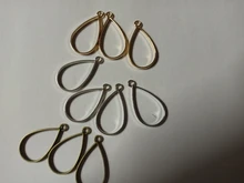 10 Uds 20*37mm tres de aleación de Color accesorios de la joyería encanto gota de agua hueco pegamento en blanco colgante bandeja bisel 12C40