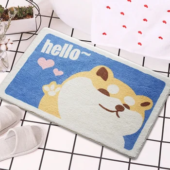 Jedenkuku Cartoon cute bathroom toilet absorbent floor mats toilet door bedroom carpets home door mats non-slip floor mats 
Jedenkuku Cartoon cute bathroom toilet absorbent floor mats toilet door bedroom carpets home door mats non-slip floor mats