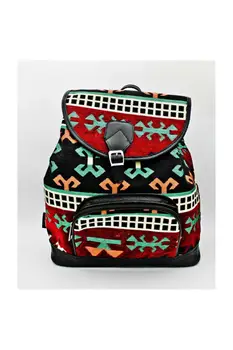 Authentic Patterned Mixed Color Women Backpack for School or Daily Use 
Authentic Patterned Mixed Color Women Backpack for School or Daily Use