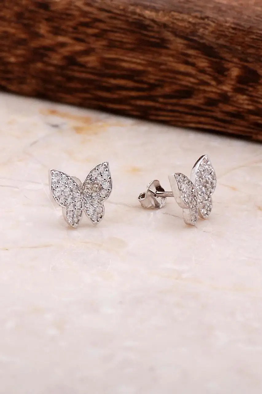 Butterfly Design Silver Earring 4810 High Quality Hand Made Original Filigree Silver Jewellery Gift for Women
Butterfly Design Silver Earring 4810 High Quality Hand Made Original Filigree Silver Jewellery Gift for Women