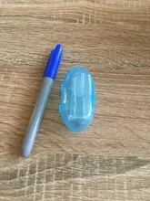 Cepillo de dientes de silicona para dedos de perro/gato, suministros de limpieza oral, cepillo de dientes con caja