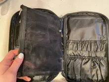 Neceser multifuncional para viaje y hogar, bolsa de cosméticos profesional, organizador de cepillo de tocador y maquillaje