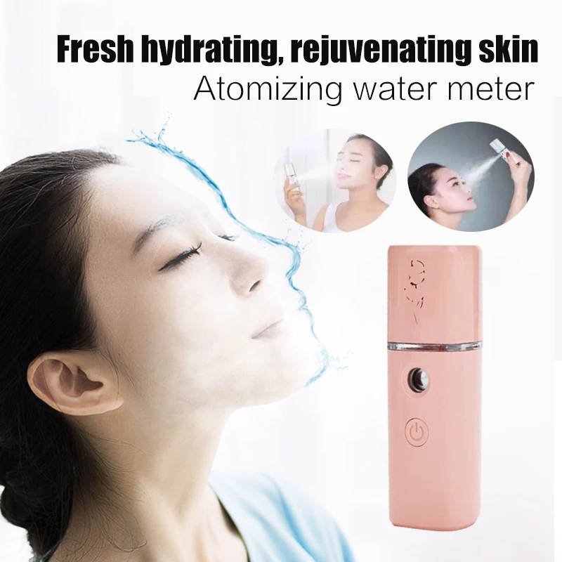 Portable Nano Mist Sprayer Rechargable Facial Body Nebulizer Steamer Moisturizing Skin Care Mini Face Spray Beauty Instruments
Portable Nano Mist Sprayer Rechargable Facial Body Nebulizer Steamer Moisturizing Skin Care Mini Face Spray Beauty Instruments