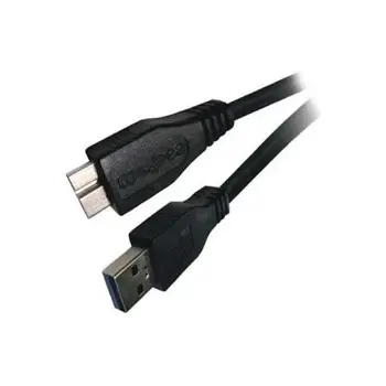 Adj Usb cable 3.0 A / B-micro Usb3 2mt Black 
Adj Usb cable 3.0 A / B-micro Usb3 2mt Black