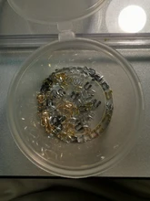 Protectores de alambre de 4x4mm, 100 Uds., protectores de cables, bucles en forma de U, cierres de extremo, conector para joyería, DIY