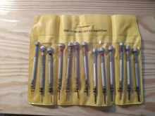 Herramienta de reparación de apertura multifuncional, destornillador de precisión, reloj, gafas, hoja plana, 0,6mm-2,0mm, 13 Uds., nuevo